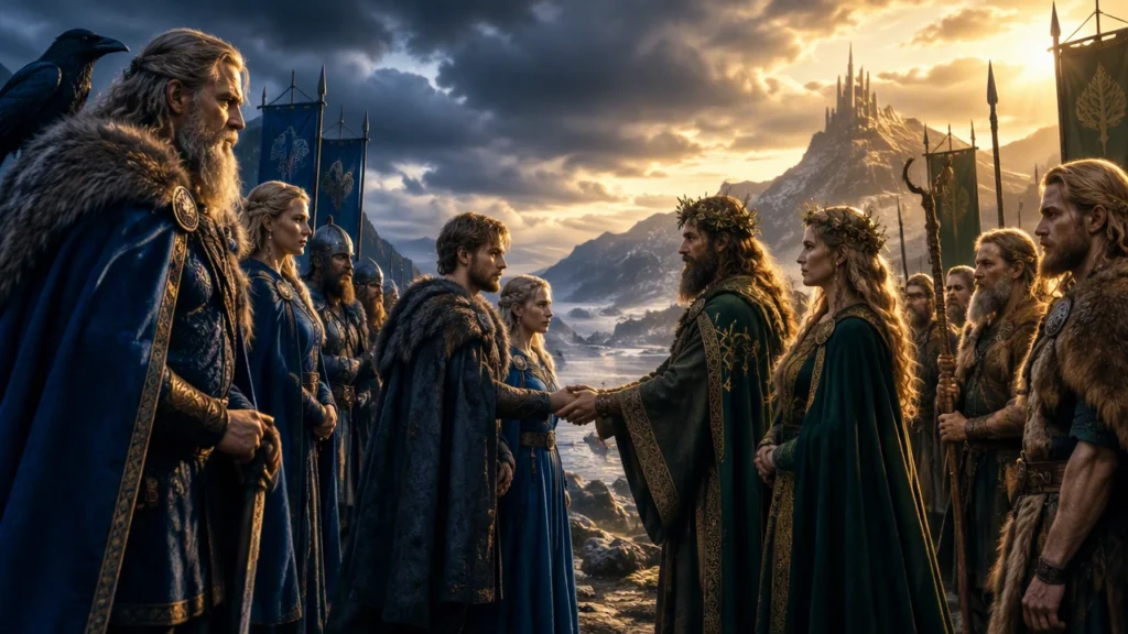 Norse Mythology: The Aesir vs Vanir War and the Hostage Exchange That Forged a Unified Pantheon