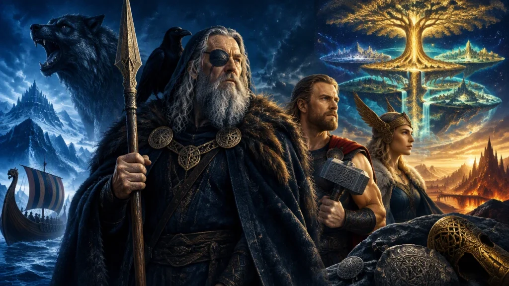 Norse Mythology Complete Guide to Gods, Worlds, and Sources