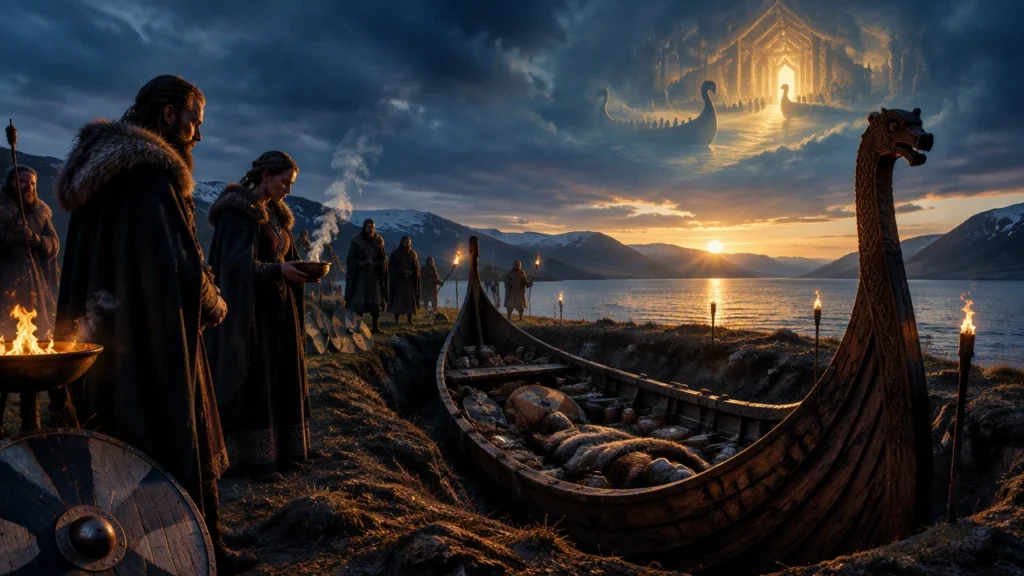 Viking Burial Rituals, Ship Graves, and Afterlife Beliefs in Norse Mythology