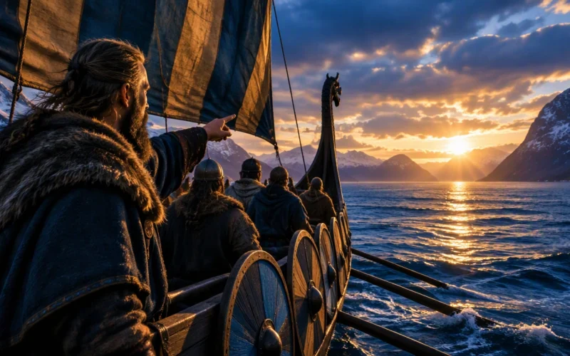 How Viking Longships Navigated Without Compass